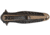 Smith &amp; Wesson Mpsh51fdecp Shield Dagger Blk/Fde Folding Knives, 2.625 in, 8Cr13MoV Stainless Steel, Aluminum, 1085895