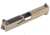 Smith &amp; Wesson Slide Assembly Fits S&amp;W Shield 9mm Flat Dark Earth Optic Ready/Serrated Slide, 14478