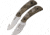 Smith &amp; Wesson Snowblind Camo Camo Fixed Blade Hunting Knife Combo Set 2 Piece, 3.25 in, 3CR13MOV Stainless Steel, Snowblind Camo, Polymer, 1085928