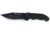 Smith &amp; Wesson SWAT II Spring Assisted Folding Knife, 3.5in, 8Cr13MoV Steel Blade, 4.9in, Rubberized Aluminum Handle, 1100058