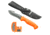 Smiths Edgesport Fixed Blade Gut Hook Combo Knife, 4 in, Blaze Orange, SP-51235
