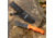 Smiths Edgesport Fixed Blade Gut Hook Combo Knife, 4 in, Blaze Orange, SP-51235