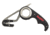 Smiths EdgeSport Folding Gut Hook/Seatbelt Cutter Knife, ABS Handle, Black, SP-51103