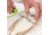 Smiths Mr. Crappie 6 in Curved Slab-Sticker Fillet Knife w/Breathable Sleeve, Green, SP-51208