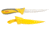 Smiths Mr. Crappie Stainless Fillet Knife, 6in, 400 Stainless Steel, Fillet Blade, Yellow/Gray, SP-51165