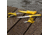Smiths Mr Crappie Fishing Combo Fixed Blade Knife Set, 6in, 400 Series Stainless Steel Blade, Plain Edge, Fillet Blade, TPE, Yellow/Gray Handle, SP-51232