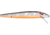 Smithwick Suspending Super Rogue Jr Jerkbait, 4 1/8in, 5/16 oz, Chrome/Black Back/Orange Belly, ASDRE1231OB