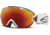 Smith Optics I/OS Snow Goggles - White Frame w/ Red Sol X and Blue Sensor Lens IS7DXWT12