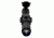 Sniper 6X32mm Rifle Scope, RG Dual Illumination Mil Dot w/ Carry Handle Ring / Picatinny Adapter, Black LT6x32LR