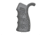 Sniper AR-15 Rear Pistol Grip, Beavertail Design, Molded Finger Grooves, Grey GP20-GREY