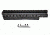 Sniper AR Style 2 Piece Front End Rail Length, FN/FAL Tri Rail Handguard, Black, Large MHGQF