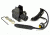 Sniper Low Profile Removable Front Iron Sight / Red Laser Sight Combo, Black MLFSR
