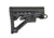 Sniper Mil-Spec AR-15 Adjustable Buttstock, Commercial Spec, QR Sling Swivel Adapter, Polymer, Black AAST05