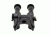 Sniper Tactical Folding BiPod, Picatinny / Weaver Rails, Black BP01