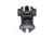 Sniper Tactical Smart Rear Flip Up, Push Down, Dual Aperture, Polymer, Black MFLRS05