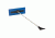 Snow Joe Telescoping Snow Broom w/ Ice Scraper, Blue SJBLZD