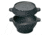Snow Peak Micro Pot, Cast Iron Oven, Black, CS-501R