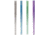 Snow Peak Titanium Chopsticks, Blue, Green, Purple, Titanium