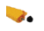 SnugPak Ndur Emergency Led Flashlight w/Glass Breaker, Yellow/Black, 51700