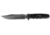 SOG SEAL Team 12.3 inch Fixed Blade Knife, Partially Serrated Edge, Clip Point, AUS-8, Satin Blade, Black Handle, Kydex Sheath, S37-K