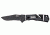 SOG Trident Elite Straight-Edge Assisted Folding Steel Blade Knife, 3.75 in., Green Handle, Black TiNi Finish, TF102-CP