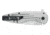 SOG Specialty Knives &amp; Tools Aegis FLK 3.38in Folding Knife, Stonewashed Drop Point Blade, Stainless Steel, 14-41-02-42