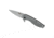 SOG Specialty Knives &amp; Tools Aegis FLK 3.38in Folding Knife, Stonewashed Drop Point Blade, Stainless Steel, 14-41-02-42