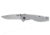 SOG Specialty Knives &amp; Tools Flash FL 3.4in Folding Knife, Stainless Steel, Silver 14-18-01-57