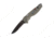 SOG Specialty Knives &amp; Tools Flash I Knive, 2.5in Aus 8 Steel Blade, Hard Anodized Aluminum Handle, Hardcased Black Tini Finish, STGFSA-97