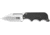 SOG Specialty Knives &amp; Tools Instinct Fixed Blade Knife, 2.3in, 5Cr15MoV Blade, Clip Point, Black, Silver, Stainless Steel and G10 Handle, Silver/Silver &amp; Black, SOG-NB1012-CP