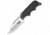 SOG Specialty Knives &amp; Tools Instinct Fixed Blade Knife, 2.3in, 5Cr15MoV Blade, Clip Point, Black, Silver, Stainless Steel and G10 Handle, Silver/Silver &amp; Black, SOG-NB1012-CP