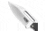 SOG Specialty Knives &amp; Tools Instinct Fixed Blade Knife, 2.3in, 5Cr15MoV Blade, Clip Point, Black, Silver, Stainless Steel and G10 Handle, Silver/Silver &amp; Black, SOG-NB1012-CP