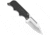 SOG Specialty Knives &amp; Tools Instinct Fixed Blade Knife, 2.3in, 5Cr15MoV Blade, Clip Point, Black, Silver, Stainless Steel and G10 Handle, Silver/Silver &amp; Black, SOG-NB1012-CP