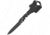 SOG Specialty Knives &amp; Tools Key Folding Knife, 1.5in, 5Cr13MoV Blade, Drop Point, Black, Stainless Steel Blade, Silver, SOG-KEY-101