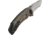 SOG Specialty Knives &amp; Tools Kiku Assisted Satin Folding Knife, Silver, KU-3003