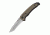 SOG Specialty Knives &amp; Tools Kiku Assisted VG10 Folding Knife, Satin, KU-3001