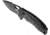 SOG Specialty Knives &amp; Tools Kiku XR Folding Knife, Black, 12-27-02-57