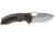 SOG Specialty Knives &amp; Tools Kiku XR Folding Knife, 3in, CTS XHP Blade, Tanto, Green, Linen Micarta Handle, SOG-12-27-01-57
