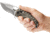 SOG Specialty Knives &amp; Tools Kiku XR Satin Folding Knife, Silver, 12-27-01-57