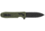 SOG Specialty Knives &amp; Tools Pentagon XR Automatic Folding Knife, 3.63in, CTS-XHP Stainless, Spear Point Blade, Black Oxide, OD Green G10 Handle, 12-61-02-57