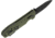 SOG Specialty Knives &amp; Tools Pentagon XR Automatic Folding Knife, 3.63in, CTS-XHP Stainless, Spear Point Blade, Black Oxide, OD Green G10 Handle, 12-61-02-57