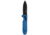 SOG Specialty Knives &amp; Tools Pentagon XR LTE Folding Knives, 3.6in, Straight Edge, CTS XHP Steel, Spear Point, Blue, G10 Handle, SOG-12-61-06-57