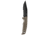 SOG Specialty Knives &amp; Tools Recondo FX Fixed Blade Knives, 4.6in, Partially Serrated Edge, CRYO 440C Steel, Spear Point, FDE, GRN / TPU Handle, Black, SOG-17-22-04-57