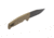 SOG Specialty Knives &amp; Tools Recondo FX Fixed Blade Knives, 4.6in, Straight Edge, CRYO 440C Steel, Spear Point, FDE, GRN / TPU Handle, Black, SOG-17-22-03-57