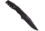 SOG Specialty Knives &amp; Tools Salute Mini Folding Knife, 3.1in, 8Cr13MoV Blade, Clip Point, Black, G10 Handle, Black Oxide Finish, Black/Black, SOG-FF1101-CP