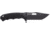 SOG Specialty Knives &amp; Tools SEAL FX Tanto Fixed Blade Knife, 4.3in, CPM S35VN Blade, Tanto, Black, 30% GRN Handle, SOG-17-21-02-57