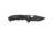 SOG Specialty Knives &amp; Tools SEAL XR Flipper 3.9in Folding Knife,TiNi S35VN Clip Point Blade, Black, 12-21-01-57