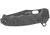 SOG Specialty Knives &amp; Tools Seal XR Folding Knife, 3.9in, Partially Serrated Edge, S35VN Steel, Clip Point, Black, GRN Handle, SOG-12-21-05-57