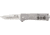 SOG Specialty Knives &amp; Tools Slim Jim - Tanto Knive, 3.18in AUS-8 Steel Blade, Stainless Steel Handle, Silver, SJ-33