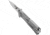 SOG Specialty Knives &amp; Tools SlimJim Assisted Folding Knife, 3.18in, AUS-8 Blade, Clip Point, Bead Blasted, 420 Stainless Steel Handle, SOG-SJ31-CP